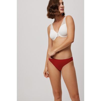 BRAGA BIKINI ALGODON ROJO YSABEL MORA  - 3 unidades